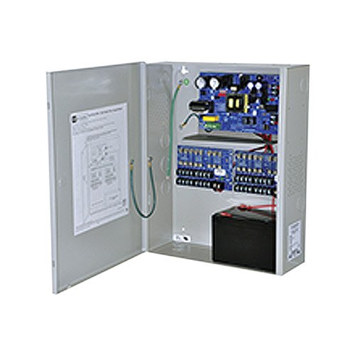 AL1012ULXPD16_ImgPrincipal Fuente de Poder para Alarma/Acceso 16 Salidas 12VCD 10Amp UL con Gabinete (AL1012ULXPD16) - Image 1