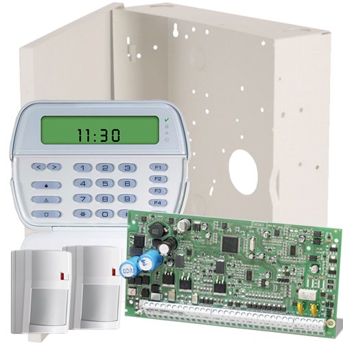 PC1864GT5501 KIT ALARMA SERIE POWER PC1864, TECLADO DE ICONOS CON RECEPTOR INTEGRADO RFK5501, 2 PIR BV300D, GABINETE DSC (PC1864GT5501) - Image 1