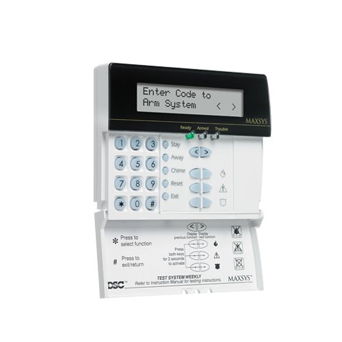 LCD-5500SP TECLADO ALFA 64Z P/POWER C/5° TERMINAL ESP B/N (LCD-5500SP) - Image 1